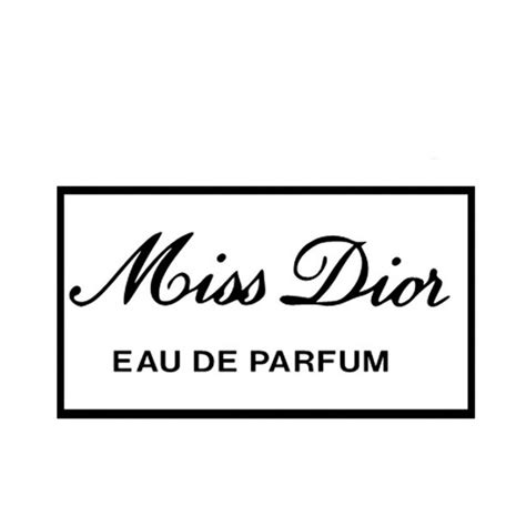 miss dior sticker|miss dior new logo.